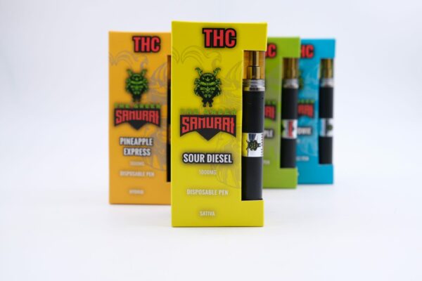 Green Samurai – Disposable Vapes – Sativa – 1ml | Naked Cannabis Canada