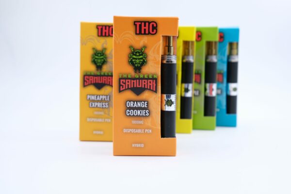 Green Samurai – Disposable Vapes – Sativa – 1ml | Naked Cannabis Canada