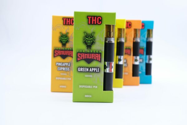 Green Samurai – Disposable Vapes – Sativa – 1ml | Naked Cannabis Canada