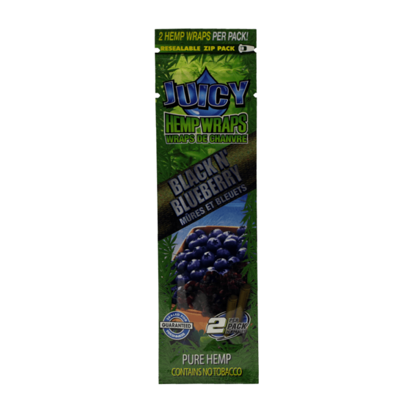 Juicy Jay’s – Hemp Wraps – 2 per pack | Naked Cannabis Canada