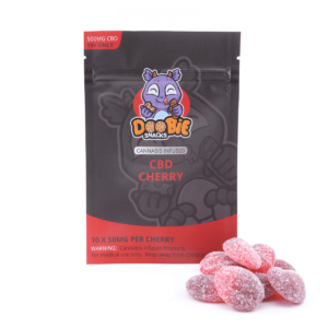 Doobie Snacks – CBD Cherry Gummies – 500mg CBD | Naked Cannabis Canada