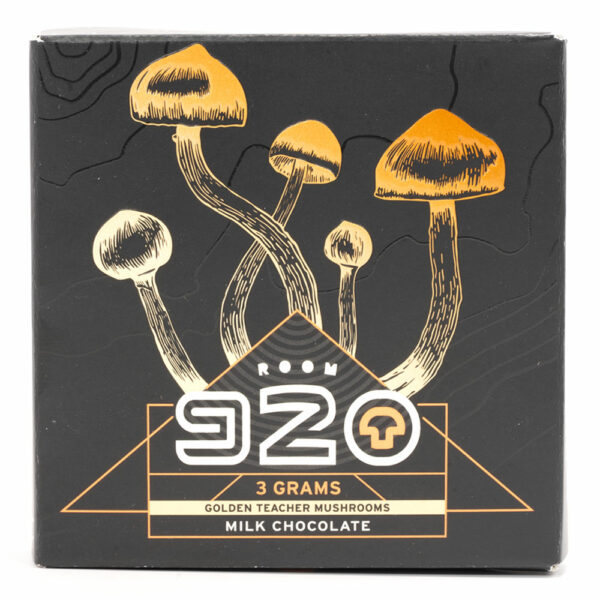 Room 920 – Mushroom Chocolate Bar – Milk Chocolate – 3 Grams | Naked Cannabis Canada
