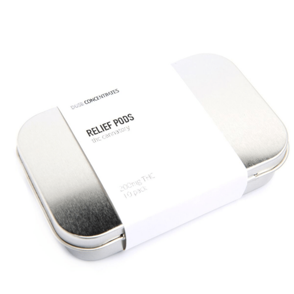 Dose Concentrates 200mg THC Relief Pods – 10 pods/pack | Naked Cannabis Canada