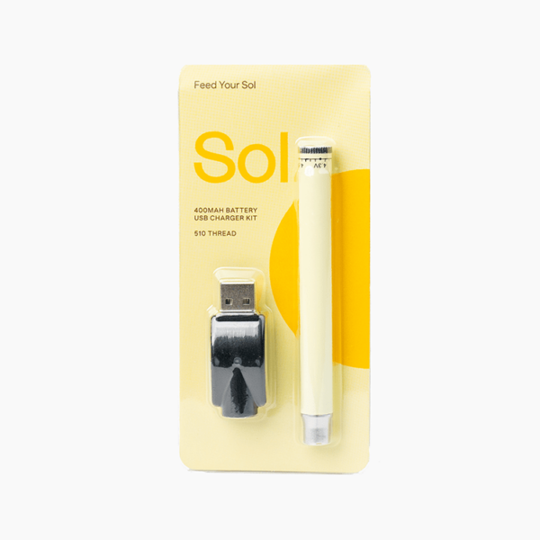 Sol – 400 mAh Vape Battery (510 thread) | Naked Cannabis Canada