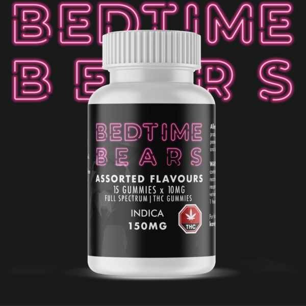 Bedtime Bears – Indica (150mg) | Naked Cannabis Canada