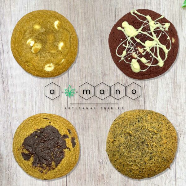 Amano Edibles – Cookies – 200mg | Naked Cannabis Canada