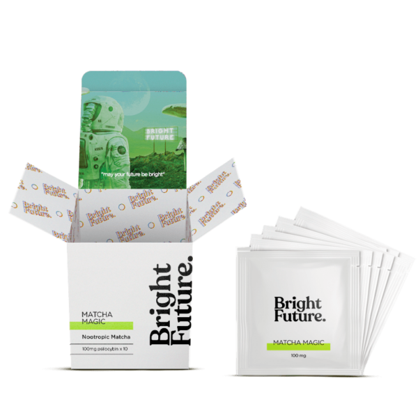 Bright Future – Nootropic Matcha Tea – Matcha Magic – 100mg | Naked Cannabis Canada