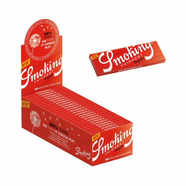 Smoking – Thinnest Rolling Paper – Single Wide | Naked Cannabis Canada